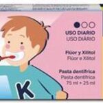 Kin Fluorkin Infantil Pasta Dentifrica #fresa 75 + 25 Ml