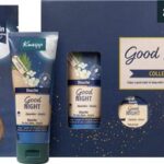 Kneipp Good Night - Geschenkset - Giftset - Cadeauverpakking - Alpenden en Amyris - Vegan - Inhoud: 75 ml + 2x 20 ml en 1 sheetmasker
