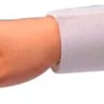 Corysan Velcro Wristband White 1u