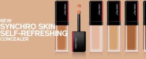 Shiseido Fluide Make Up Basis Make Up Synchro Skin Self Refreshing Concealer 401 Tan - Afbeelding 2