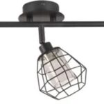 Inspire YW3832-M Baron Plafondlamp Draaibaar (G3) Fitting 3 Spots - Zwart