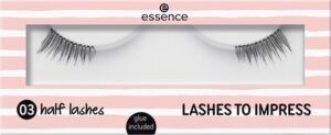 Essence Cosmetics Lashes to Impress Pestañas Artificiales 03-Half Lashes 1 U