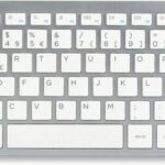 Qilive 883210 toetsenbord RF-draadloos + Bluetooth QWERTY Italiaans Grijs, Wit