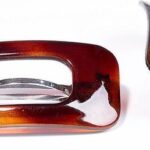 Hair fastener Inca Pasador Concha Francesa Brown