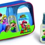 SUPER MARIO - Toilettas met Eau de Toilette / Parfum 90ml + Bad & Shampoo 110ml