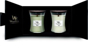 WoodWick Hourglass Geurkaars Deluxe Giftset - 2 Medium