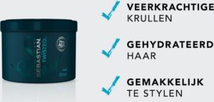 Sebastian Twisted Curl Elastic Treatment Mask 500ml - Afbeelding 3