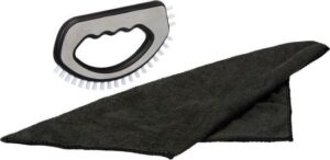 Aqualaser Grout Hero - Voegenborstel - Staalborstel - RVS - Inclusief Microvezeldoek