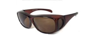 Toppers van TV HD Day Vision - Overzetbril - Zonnebril - Bruin