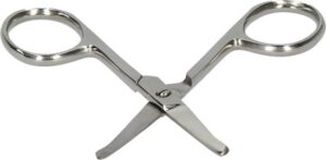 Beauty Essentials Neus en Oorhaarschaar – 13x7cm | Knipper voor Mannen en Vrouwen | Schaar voor Neushaar - Afbeelding 4