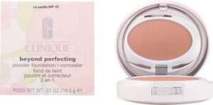 Clinique Compact Poeder Clinique Foundation Beyond Perfecting Compact Poeder Powder Foundation   Concealer 14 5 gr - Afbeelding 17