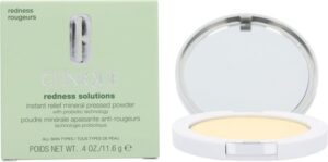 Clinique Compact Poeder Redness Solutions Instant Relief Mineral Pressed Powder Tot Roodheid Neigend - Afbeelding 9
