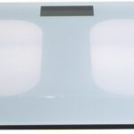 Deluxa Weegschaal - Personenweegschaal - Inclusief batterijen - Wit - Met Temperatuurmeter