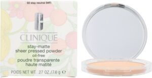 Clinique Stay Matte Sheer Pressed Powder Gezichtspoeder - 02 Stay Neutral - Afbeelding 6