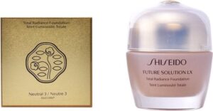 Shiseido Creme Shiseido Huidverzorging Future Solution LX Creme Total Radiance Foundation SPF15 Neutral 3 30 ml - Afbeelding 12
