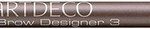 Artdeco - Eyebrow Pencil with Brush (Eye Brow Designer) 1 g | Color 1 Black 3 Medium Dark -