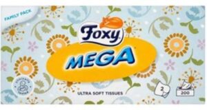 Foxy Mega Tissues 200 Units - Afbeelding 2