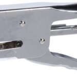 Metalen kantoor nietmachine/niettang klein 17 cm