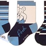 Disney Winnie de Poeh Babysokken Blauw - Maat 74/80 - 3 Paar