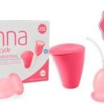 Enna Cycle Menstrual Cup Size L 2 Cups Sterilizer
