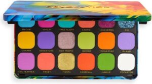Makeup Revolution - Forever Flawless Bird of Paradise Eyeshadow Palette 19,8g - Afbeelding 3