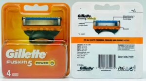 Gillette Fusion Power - Scheermesjes/Navulmesjes - 4 Stuks - Afbeelding 2