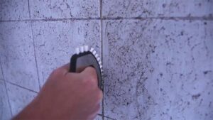Aqualaser Grout Hero - Voegenborstel - Staalborstel - RVS - Inclusief Microvezeldoek - Afbeelding 3