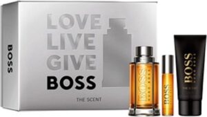 Parfumset voor Heren Hugo Boss EDT BOSS The Scent 3 Onderdelen - Afbeelding 2
