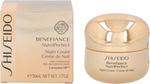 Shiseido Huidverzorging Benefiance Night Cream Creme Anti Aging 50ml - Afbeelding 8