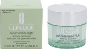 Clinique Superdefense Night Recovery Moisturizer Nachtcrème Vette huid 50 ml - Afbeelding 10
