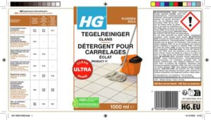 HG tegelreiniger glans (product 17) 1L - Afbeelding 4