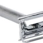 Erbe Tradition klassiek scheermes geruit.