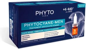 Phyto Phytocyane Men Anti Hair Loss 12x5ml - Afbeelding 2