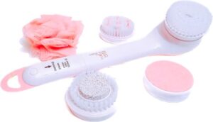 Spa Brush - Set voor Masseren, Reinigen en Exfoliëren van de huid - 5 Accessoires