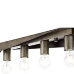 BRILLIANT Lamp Nux Plafondlamp 5-lichts Antiek / zwart 40 W - 5x A60 - E27
