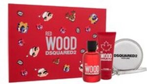 Dsquared - Red wood 100ml eau de toilette + 100ml showergel - Afbeelding 2