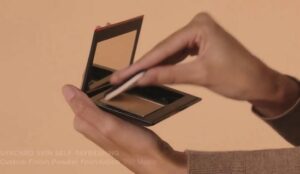 Shiseido Foundation Base Make up Synchro Skin Self Refreshing Custom Finish Powder Foundation 160 Shell - Afbeelding 2