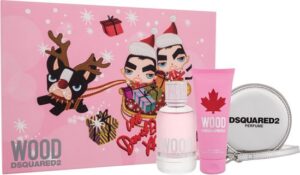 Dsquared2 Wood for women Set - Eau de toilette 100 ml - Shower gel 100 ml + tasje