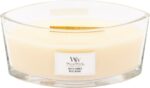 WoodWick Heartwick Flame Ellipse Geurkaars - White Honey - Afbeelding 4