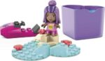 Barbie Color Reveal Beach Splash - MATTEL - Bouwspeelgoed - Bouwset met 5 Surprises & Accessoires - Mega Bloks - Mega Construx Barbie - Color Reveal Bouwset - Afbeelding 3