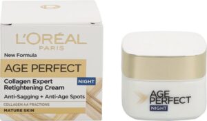 L'Oreal Nachtcrème - Age Perfect 50 ml.