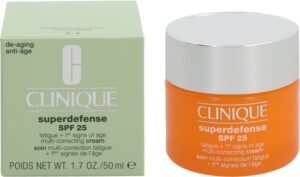 Clinique Age Prevention Superdefense Multi Correction Cream SPF25 Creme GecombineerdeVette Huid 50ml - Afbeelding 3
