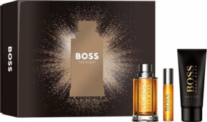 Parfumset voor Heren Hugo Boss EDT BOSS The Scent 3 Onderdelen