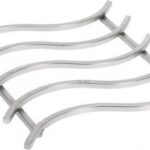 Onderzetter golf nickel 20 x 20 cm