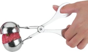 Metaltex Tang Voor Gehaktballen 17,5 X 6,5 X 4 Cm Rvs Zilver - Afbeelding 3