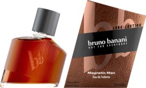 Bruno Banani Magnetic Man Eau de Toilette - Herenparfum, amberachtige, houtachtige, mannelijke geur, vegan formule 30 ml - Afbeelding 3