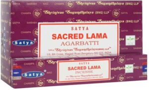 Something Different Wierookstokjes Sacred Lama Paars - Afbeelding 2