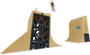 Tech Deck X-Connect - Danny Way Mega Half Pipe - Aanpasbare Ramp Set met PlanB Fingerboard - Afbeelding 9