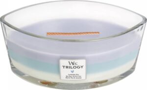 WoodWick Heartwick Flame Ellipse Trilogy Geurkaars - Calmin Retreat - Afbeelding 2