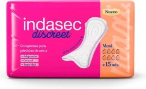 Incontinentie Maandverband Discreet Maxi Indasec - Afbeelding 2
